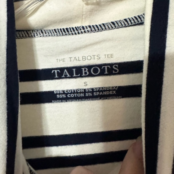 The Talbots Tee Striped Turtleneck - Picture 13 of 13